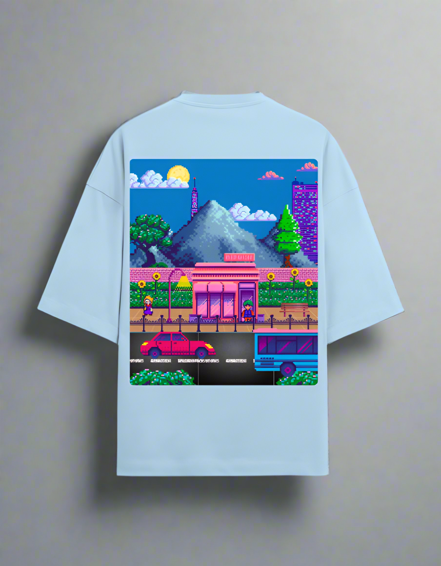 The OG Gamer Retro Style Terry Oversized Tee