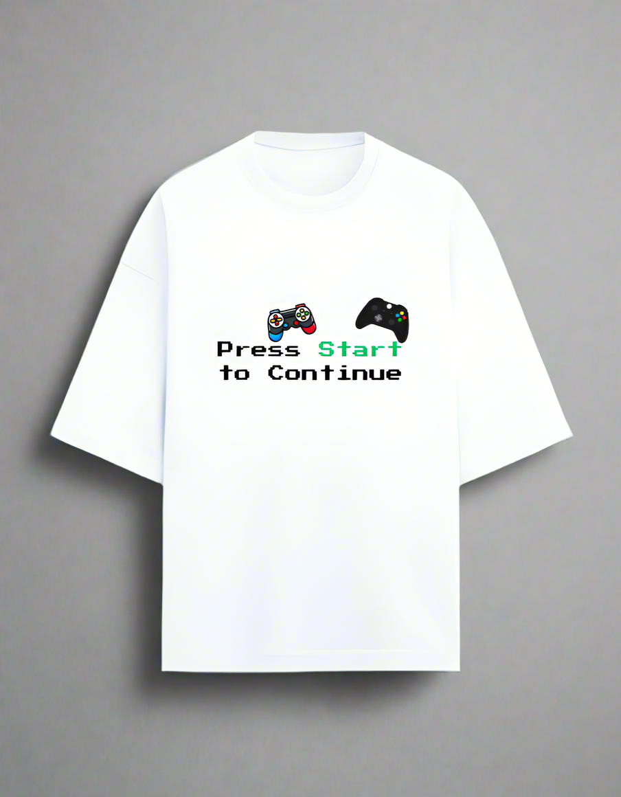 The OG Gamer Retro Style Terry Oversized Tee