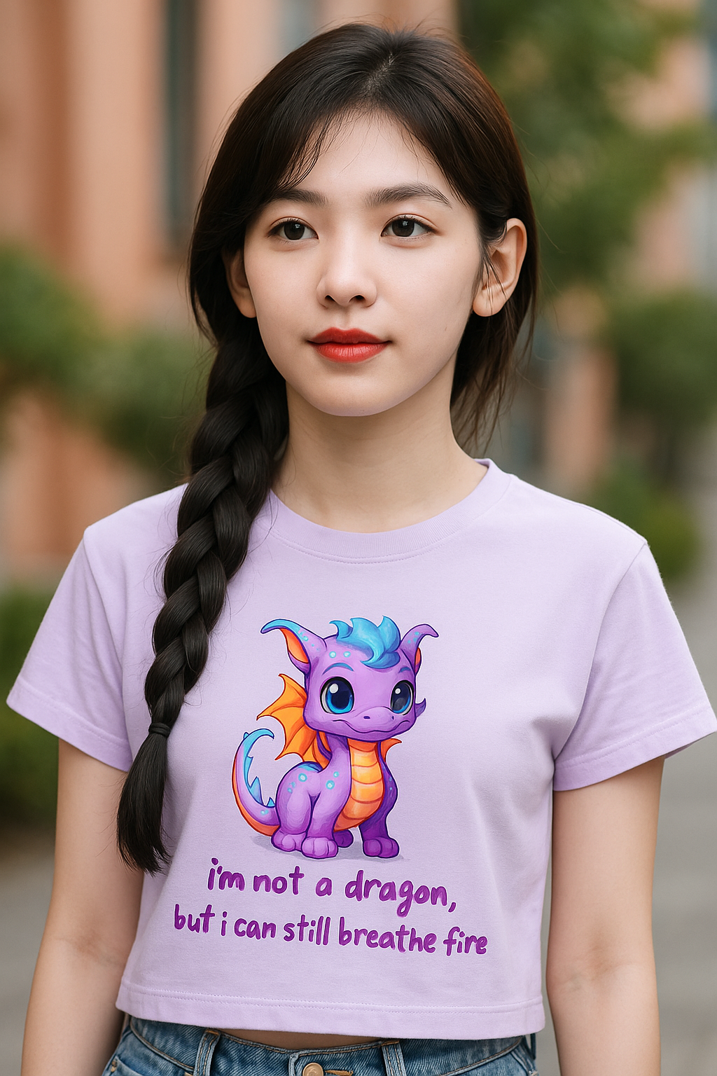 i'm Not dragon Baby Tee