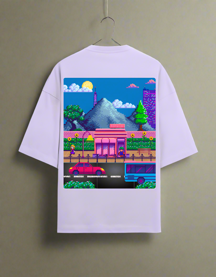 The OG Gamer Retro Style Terry Oversized Tee