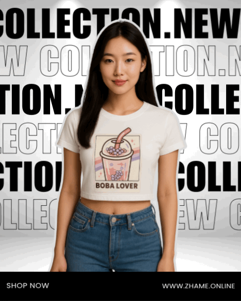 BOBA LOVER Baby Tee