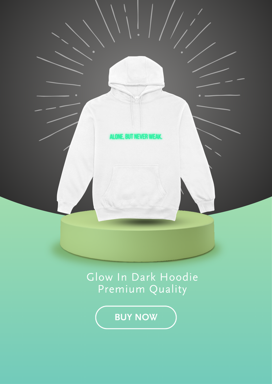 Glow in the Dark Oversized Hoodie – Limited Edition (Unisex)